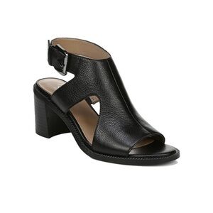 FRANCO SARTO HERMOSA~  NUBUCK LEATHER CAGE SANDALS